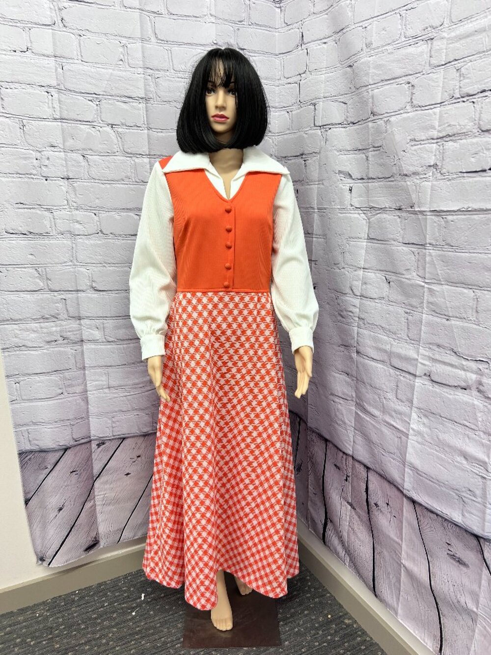 Vintage 1970's Handmade Maxi Dress
